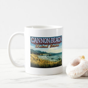 CANNON BEACH - HAYSTACK ROCK - OREGON USA KAFFEETASSE
