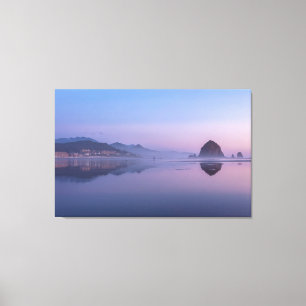 Cannon Beach in Dusk Leinwanddruck