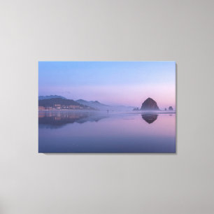Cannon Beach in Dusk Leinwanddruck