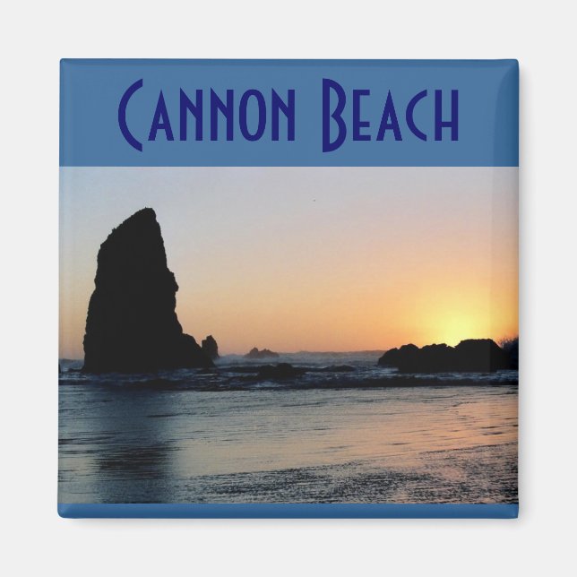 Cannon Beach Magnet (Devant)