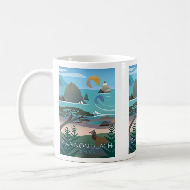 Cannon Beach Mug (Gauche)