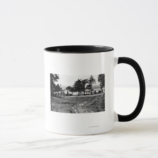 Cannon Beach, Oregon Arcadia Hütten Tasse (Rechts)