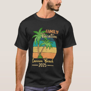 Cannon Beach Oregon Familienurlaub 2025 Sommer T-Shirt
