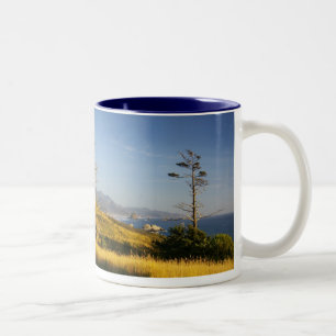 Cannon Beach, Oregon Zweifarbige Tasse
