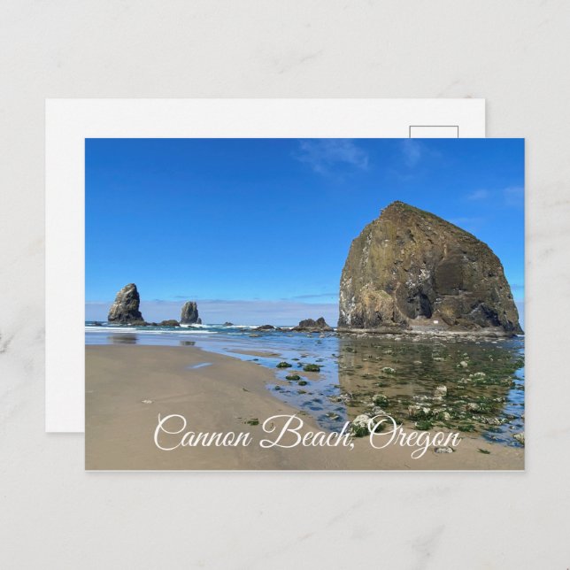 Cannon Beach Postkarte (Vorne/Hinten)
