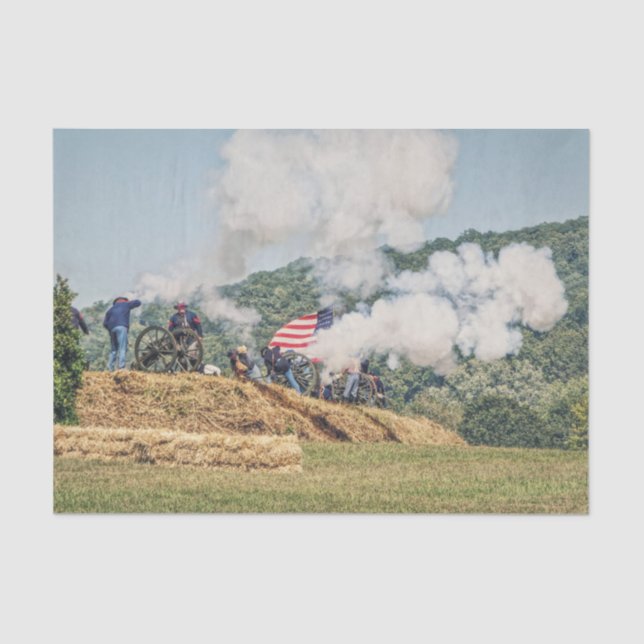 Cannon Fire Seidenpapier (Vorderseite)