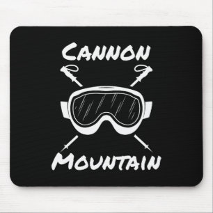Cannon Mountain Franconia Notch Skifahren Skifahre Mousepad