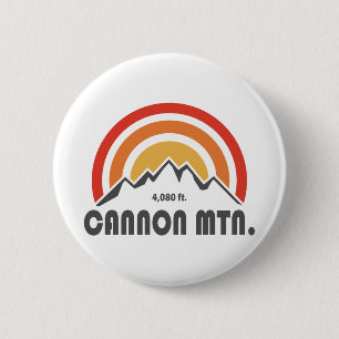 Cannon Mountain New Hampshire Button
