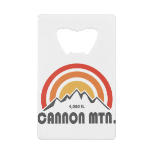 Cannon Mountain New Hampshire Geldbeutel Flaschenöffner