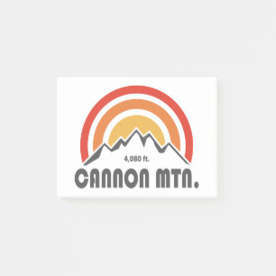 Cannon Mountain New Hampshire Post-it Klebezettel