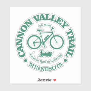 Cannon Valley Trail (Radfahren) Aufkleber