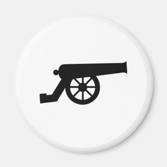 Cannon ziviler Krieg Magnet (Vorne)