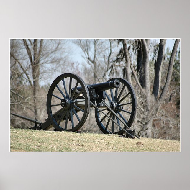 Cannon ziviler Krieg Poster (Vorne)