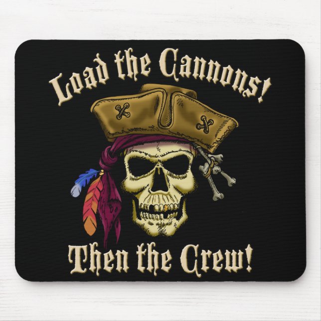 Cannons laden mousepad (Vorne)