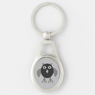 Canny Halloween Owl Schlüsselanhänger