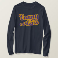 Canny Lass, Geordie Slang T - Shirt, Newcastle