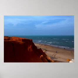 Canoa Quebrada - falésia Poster