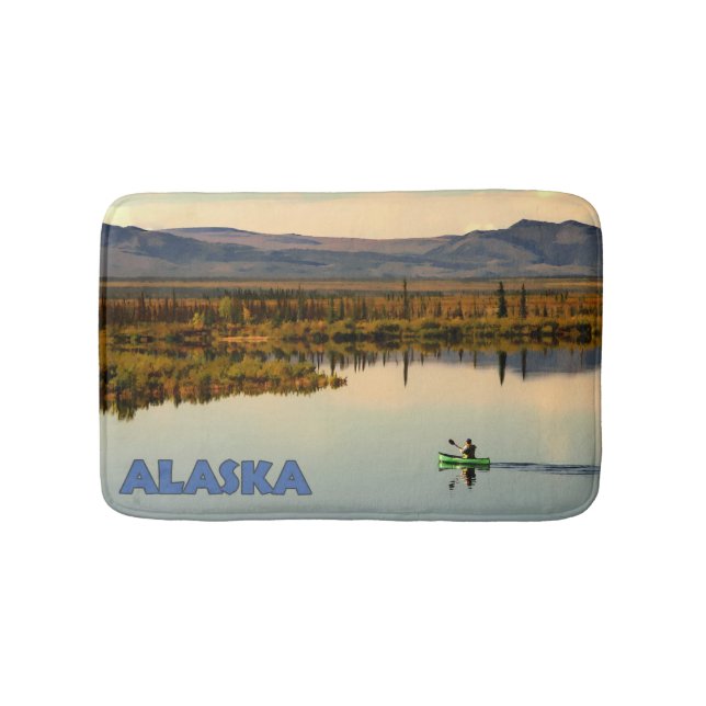 Canoe Alaska Badematte (Vorderseite)