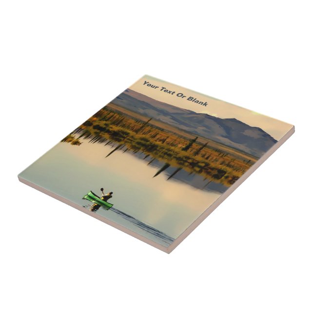 Canoe Alaska Fliese (Seite)