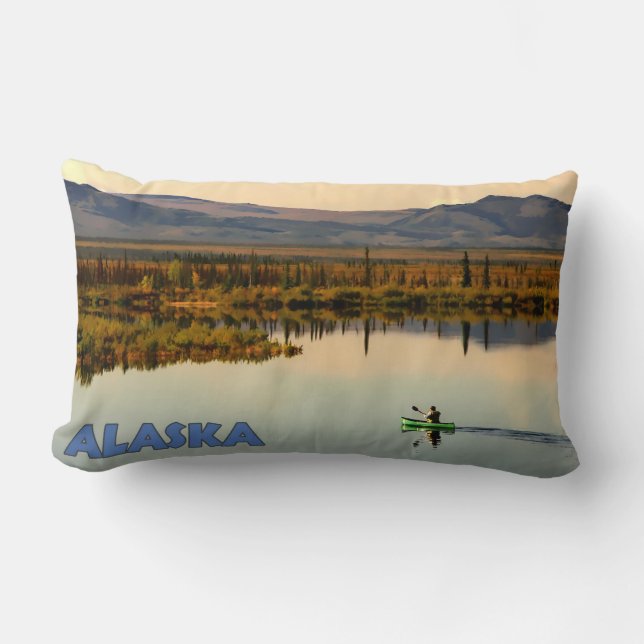 Canoe Alaska Lendenkissen (Vorderseite)