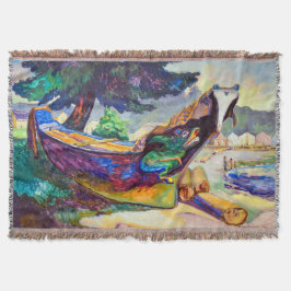 Canoe aus dem Indischen Krieg | Emily Carr | Decke