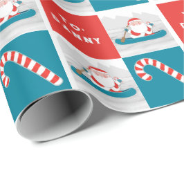 Canoe Kayaking Holiday Gift Geschenkpapier