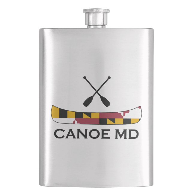 Canoe Maryland Flachmann (Vorderseite)