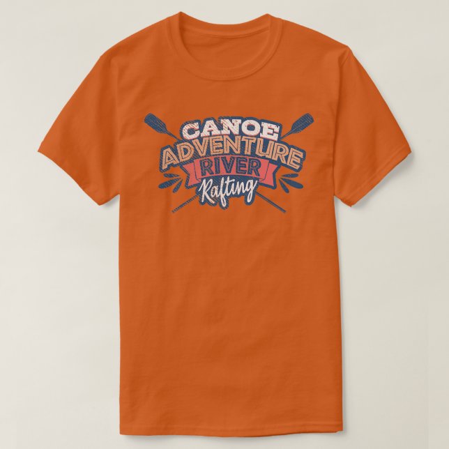 Canoe Rafting T-Shirt (Design vorne)