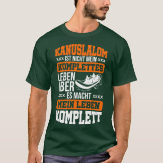 Canoe slalom gates Canoe Kayak Sport T-Shirt
