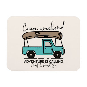 Canoe Weekend Magnet