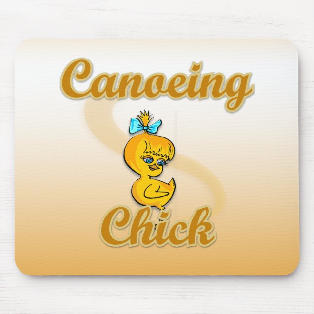 Canoeing Chick Mousepad (Vorne)