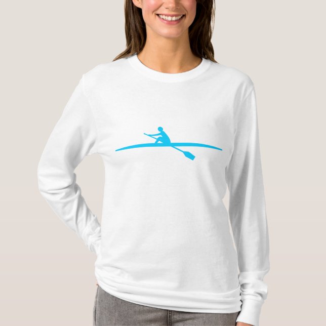 Canoeing - Sky Blue T-Shirt (Vorderseite)