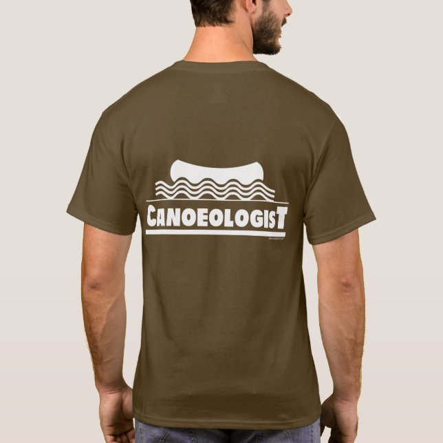Canoer Canoer Canoeologe T-Shirt (Rückseite)