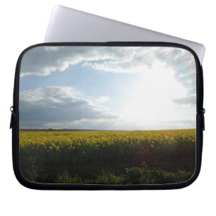 Canola Field Neopren Laptop-Sieb 10 Zoll Laptopschutzhülle