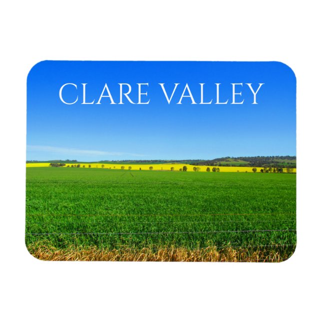 Canolafelder Tal Magnet (Horizontal)