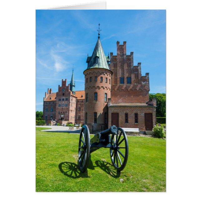 Canon au château d'Egeskov (Devant)