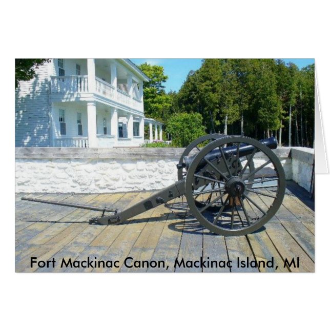 Canon in Fort Mackinac (Vorderseite (Horizontal))