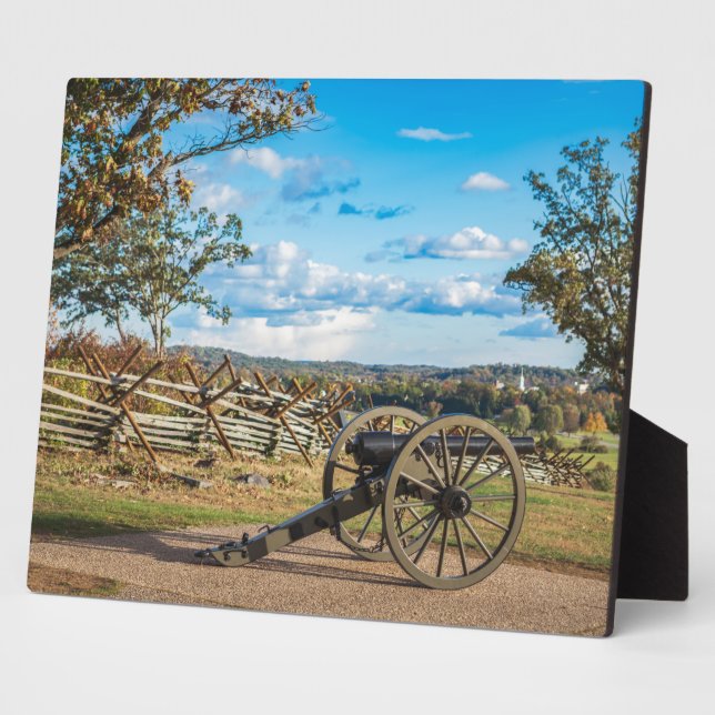 Canons at Gettysburg Fotoplatte (Seite)