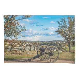 Canons at Gettysburg Kissenbezug
