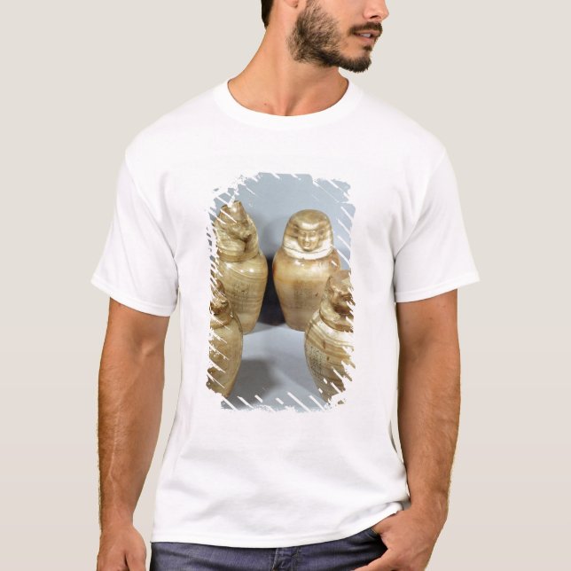 Canopic Gläser Hor-ir-Om, Saite (Alabaster) T-Shirt (Vorderseite)