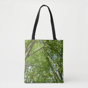 "Canopy of Spring Blätter Green Nature Scene Tasche
