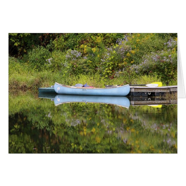 Canot bleu (Devant Horizontal)