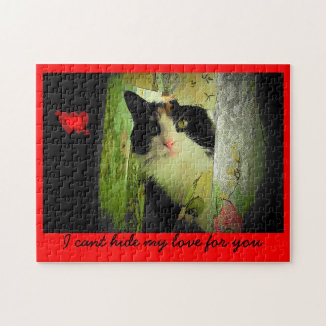 Cant hide - Valenpuzzle (Horizontal)