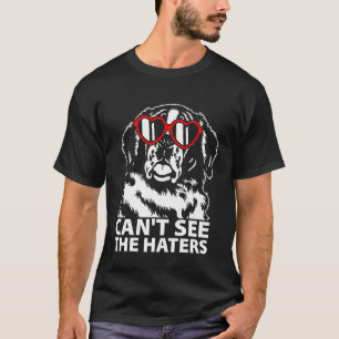 Cant sehen die Hasser St Bernard mit Brille T-Shirt