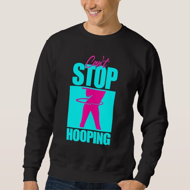 Cant Stopp Hooper Hooper Girl Dancing Workout Sweatshirt (Vorderseite)