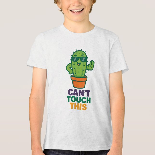 Cant Touch Dieses Kaktus Shirt Funny Prickly T-Shi (Vorderseite)
