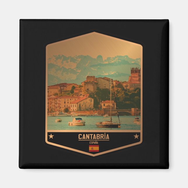 Cantabria Magnet (Vorne)