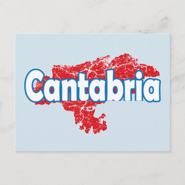 Cantabria Postkarte (Vorderseite)