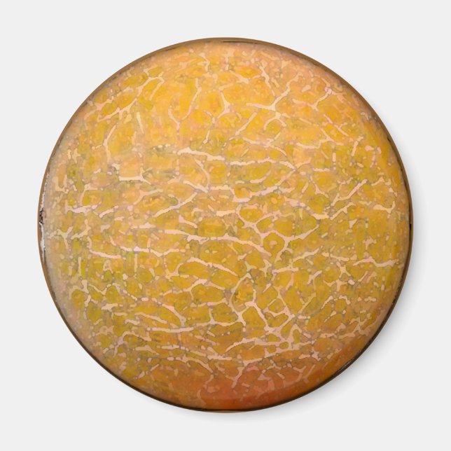 Cantaloupe 2 Watercolor - Magnet (Vorne)