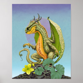 Cantaloupe Dragon 11x14 (4x6 und höher) Poster